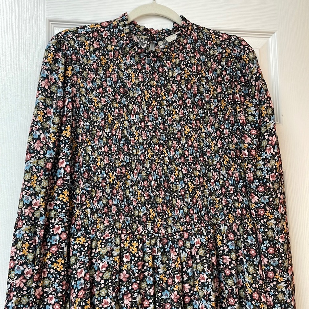 Dillards GB Junior brand size XL smocked top dress.